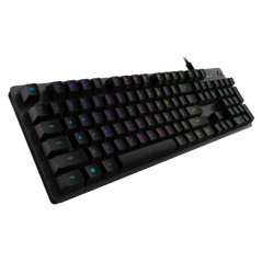 Logitech G 920-009344 tastiera Gaming USB QWERTY Spagnolo Carbonio