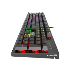 GENESIS Thor 300 RGB tastiera Gaming USB QWERTY Spagnolo Nero