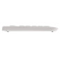 Teclado cherry kc 1000 silencioso usb ultra slim blanco