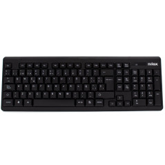 Nilox NXKMWE0001 tastiera Mouse incluso Universale RF Wireless QWERTY Spagnolo Nero