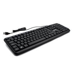 Nilox NXKBE000002 tastiera Universale USB QWERTY Spagnolo Nero