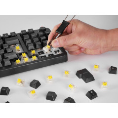 Mars Gaming MKPROBES tastiera USB QWERTY Spagnolo Nero
