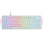 Teclado mars gaming mkprowbes blueswitch rgb blanco