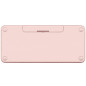 Teclado logitech k380 multi - device bluetooth rosa