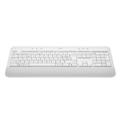 Logitech 920-010971 tastiera Ufficio Bluetooth QWERTY Spagnolo Bianco