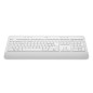 Teclado logitech signature k650 wireless inalambrico blanco hueso