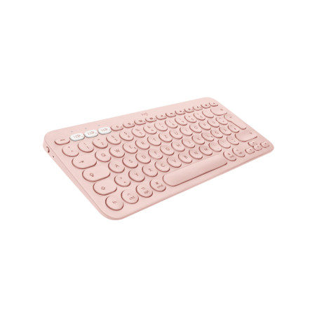 Teclado logitech k380 multi - device bluetooth rosa espaol