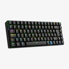 Hiditec GKE010006 tastiera Gaming USB + RF Wireless + Bluetooth QWERTY Spagnolo Nero