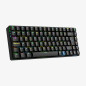 Teclado gaming hiditec gm1k switches brown negro