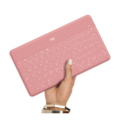 Logitech 920-010043 tastiera per dispositivo mobile Spagnolo Bluetooth Rosa