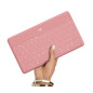 Teclado logitech keys to go wireless inalambrico para iphone ipad y apple tv blush