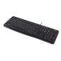 Teclado logitech k120 usb negro en ingles (eeuu)