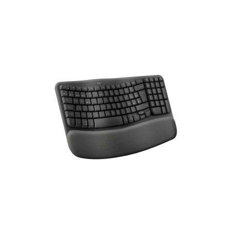 Teclado logitech wave keys bluetooth negro