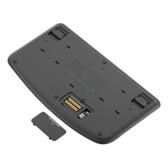 Logitech 920-012296 tastiera Ufficio RF senza fili + Bluetooth QWERTY Spagnolo Grafite