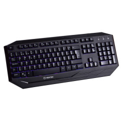 Hiditec GK200 tastiera Gaming USB QWERTY Nero
