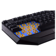 Hiditec GK200 tastiera Gaming USB QWERTY Nero