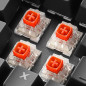 Teclado gaming sharkoon sgk60 mecanico rgb red switch