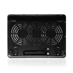 Ewent EW1256 base di raffreddamento per laptop 43,2 cm (17") 1000 Giri min Nero