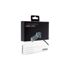 Nilox NXSC002 cavo di sicurezza Nero 1,8 m