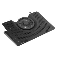 GENESIS Oxid 550 base di raffreddamento per laptop 43,9 cm (17.3") 2800 Giri min Nero