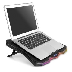 NOX PRO base di raffreddamento per laptop 43,9 cm (17.3") 800 Giri min Nero
