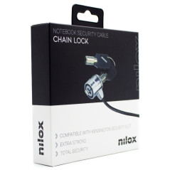 Nilox NXSC001 cavo di sicurezza Nero 1,8 m