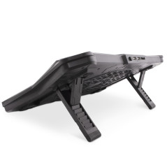Deep Gaming DG-NCP17-RBW base di raffreddamento per laptop 43,9 cm (17.3") 800 Giri min Nero