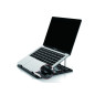 Soporte - base de refrigeracion conceptronic para portatiles hasta 15.6 pulgadas aluminio gris