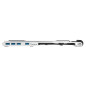 Base para portatil targus con hub integrado 4x usb -  a plata