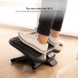 Reposapies tooq ajustable confort negro