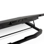 Soporte - base refrigeracion para portatil coolbox ajustable haste 17.3 pulgadas