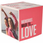 Papel canon pp - 201 5x5 pulgadas (40 hojas) + marco fotos xlboom acrlico 13x13cm + photo cube white - creative pack love - pink