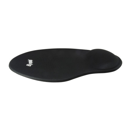 Alfombrilla  equip life con reposamuecas - antideslizante - negro