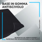 Alfombrilla logitech g g640 46x40 cm antideslizante