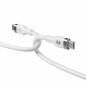 Cable usb tipo c hyper 2m -  macho - macho -  blanco