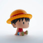 Figura hucha plastoy one piece luffy chibi