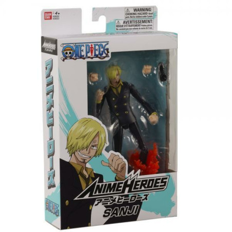 Figura bandai one piece anime heroes sanji