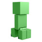 Figura mattel minecraft creeper con accesorios portal