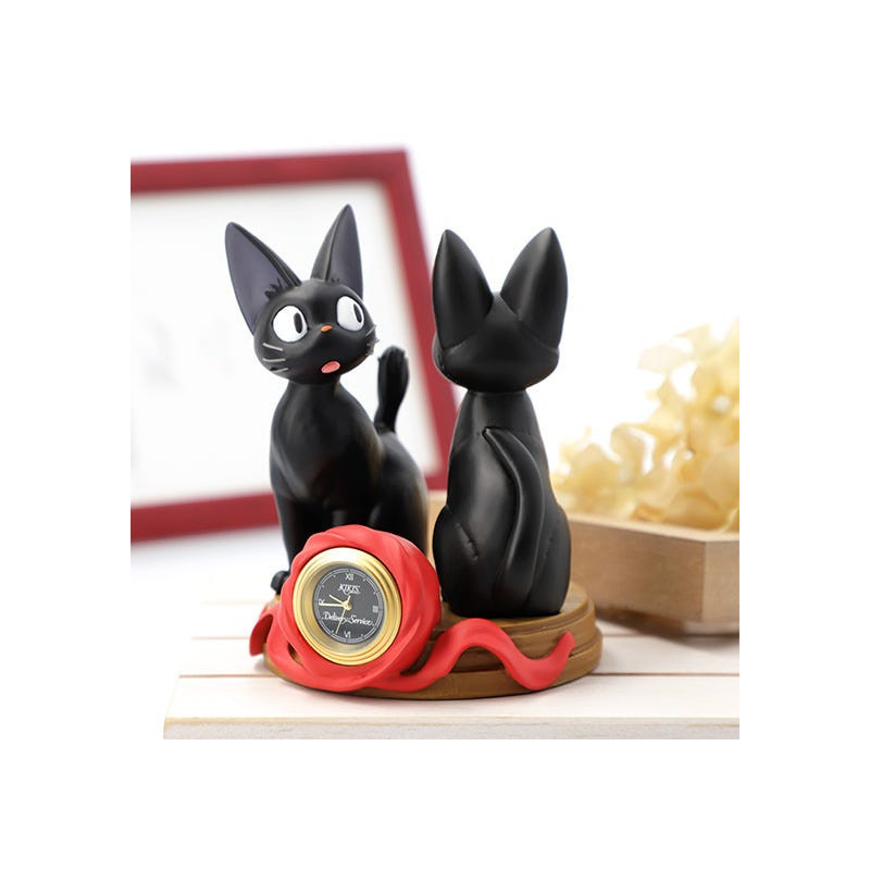 Gato jiji reloj de mesa figura 11 cm nicky aprendiz de bruja studio ghibli