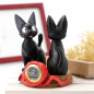 Gato jiji reloj de mesa figura 11 cm nicky aprendiz de bruja studio ghibli