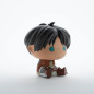 Figura hucha plastoy attack on titan eren chibi