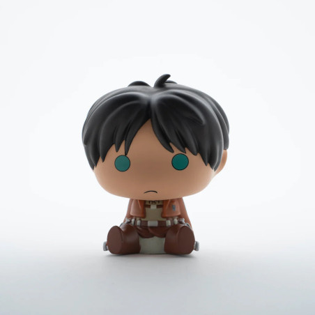 Figura hucha plastoy attack on titan eren chibi