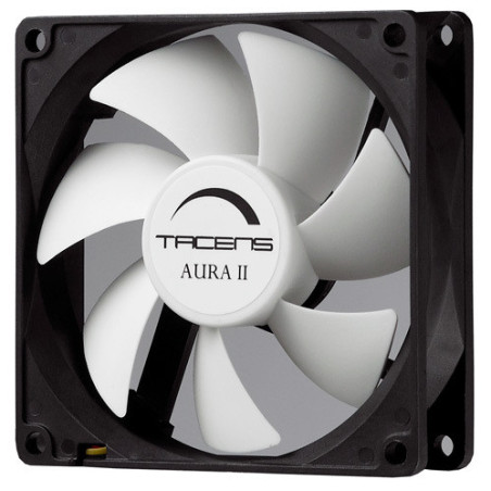 Ventilador tacens 2 auraii 90mm negro - blanco