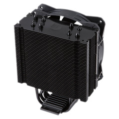 Hiditec C12 PWM ARGB Processore Raffreddatore d'aria Nero 1 pz