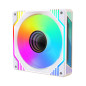 Ventilador caja keep out xfc - 120drmw argb 120mm blanco