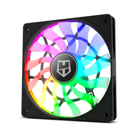 NOX Hummer SLIM FAN Case per computer Ventilatore 12 cm Translucent 1 pz