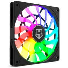 NOX Hummer SLIM FAN Case per computer Ventilatore 12 cm Translucent 1 pz