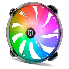 NOX X200-FAN Case per computer Ventilatore 20 cm Translucent 1 pz