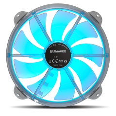 NOX X200-FAN Case per computer Ventilatore 20 cm Translucent 1 pz