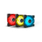 Ventilador caja nox hummer h - sync rgb 120mm pack 3